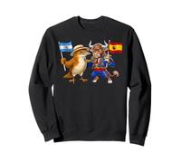 Argentina Spain Flag Argentine Roots Spanish Heritage Sweatshirt