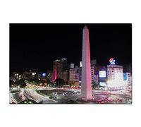 Argentina The Obelisk Buenos Aires Jigsaw Puzzle 100 Piece Game Artwork Travel Souvenir 45.5x35.5CM