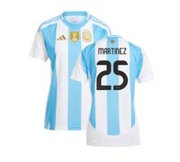 Argentina Women's 2024-2025 Home Shirt MARTINEZ 25 in Blue | Size: Large Argentina Blue L