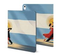 Argentine Flag Tango Funny Tablet Case Compatible with IPAD 2020 AIR 4 （10.9in） Personality Protective Cover with Pen Slot
