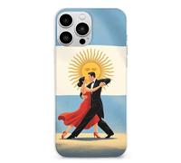 Argentine Flag Tango TPU Phone Case Compatible with iPhone 13 Pro