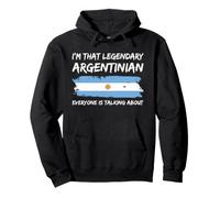 Argentinian Flag Funny Argentina Pullover Hoodie