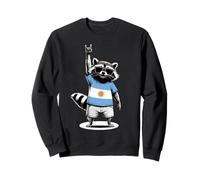 Argentinian Flag Raccoon Argentina Sweatshirt