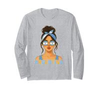 Argentinian Girl Argentina Flag Argentinian Girlfriend Wife Long Sleeve T-Shirt