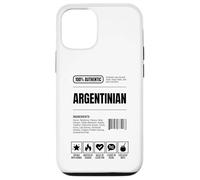 Argentinian Nutrition Facts Ingredients Label Case for iPhone 12/12 Pro