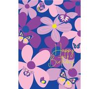 Argento Happy Birthday - Purple