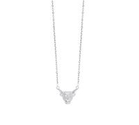 Argento Silver Highland Cow Necklace - Silver