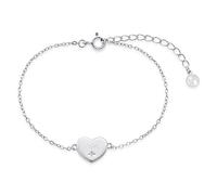 Argento Silver Mum Heart Bracelet - 925 Silver