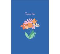 Argento Thank You Card - Blue