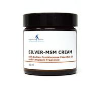 argentum plus - Silver-MSM Cream with Indian Frankincense Essential Oil and natural Frangipani fragrance (60 ml)