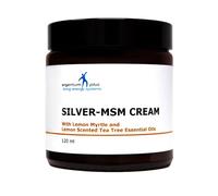 argentum plus Silver-MSM Cream with Lemon Myrtle and Lemon Tea Tree, 120 ml