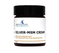 argentum plus Silver-MSM Cream with Lemon Myrtle and Lemon Tea Tree, 30 ml