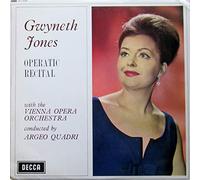 Argeo Quadri - Quadri, Argeo Operatic Recital LP Decca SXL6249 EX/EX 1966 wide band grooved, with Gwyneth Jones & Vienna Opera Orchestra, with insert