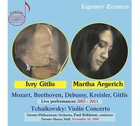 ARGERICH/GITLIS - Martha Argerich & Ivry Gitlis, Live: Mozart, Beethoven, Debussy, Kreisler, Gitlis, Tchaikovsky