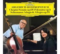 Martha Argerich Mstislav Rostropovich - Chopin: Cello Sonata in G Minor, Op. 65; Introduction & Polonaise brillante, Op. 3 / Schumann: Adagio & Allegro in A-Flat Major, Op. 70 [VINYL]