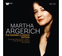 ARGERICH-THE WARNER CLASSICS EDITION - 46 CD NEW BACH/BRAHMS/CHOPIN/MOZART