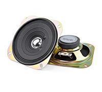 Argerrant 2Pcs 4Inch Portable Full Range Speaker Driver 8Ohm 5W Audio Loudspeakers Column For DIY Home Sound Theater