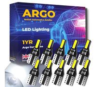 Argo 10 Pcs 501 Led Bulbs 2 Smd Xenon White Car Light Bulbs Car Interior Upgrade Number Plate Light Map Dome Courtesy Van Capless Wedge T10 194 168 W5w Bulb Led Side Light Bulb 12v
