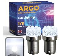 Argo 24v P21w Bulb Xenon White Stop Tail Brake Light Bulbs 382 1156 Ba15s DRL Daytime Running Lights P21w Led Bulb Upgrade Super Bright HGV Lorry Commerical Light Bulbs