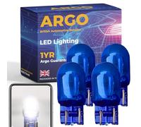 Argo 4 Pcs W21/5w Bulb Xenon White 6000k 12v DRL Daytime Running Lights W21w Bulb 7443 Upgrade Super Bright Light Bulb T20 Bulb Car Van Wedge 580 W21/5w Car Bulb Headlight Bulb