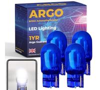 Argo 582 W21w Bulbs 7440 Xenon White T20 382w Bulbs 12v Twin Pack | 6000k DRL Daytime Running Lights, Tail Brake Light, Car Van, Headlight Headlamp, Reverse Back Up, Rear Fog Light, W3x16d