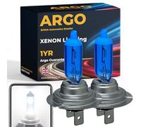 Argo H7 Headlight Bulb 100w Xenon White 6500k 12v H7 477 Car Headlight Bulb High Low Dipped Main Beam Headlamp Ultra Bright Fog Car Light Bulbs 499 PX26D Headlight Bulbs