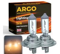 Argo H7 Headlight Bulb 55w Halogen 2500k 12v H7 477 Car Headlight Bulb High Low Dipped Main Beam Headlamp Bright Fog Car Light Bulbs 499 PX26D Headlight Bulbs