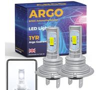 Argo H7 Led Headlight Bulb Xenon White 6000k 12v Upgrade High Low Dipped Main Beam Headlamp Bright Fog Car Light Bulbs 499 PX26D H7 Headlight Bulb