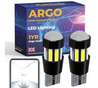 Argo T10 501 Led Bulbs Projector Lens Xenon White Car Light Bulbs Car Interior Upgrade Number Plate Light Map Dome Courtesy Van Capless Wedge 194 168 W5w Bulb Led Side Light Bulb 12v
