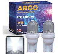 Argo T10 501 Led Bulbs Xenon White Car Light Bulbs Car Interior Upgrade Number Plate Light Map Dome Courtesy Van Capless Wedge 194 168 W5w Bulb Led Side Light Bulb 12v