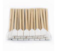 ARGOMAX 20 Pcs Foam Cleaning Swab Bamboo Sticks, Foam Tip lint free swabs, Sponge Stick for Inkjet Printer, car detailing swabs, cleaning swabs for electronics (Square Tip).