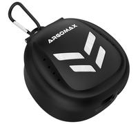 ARGOMAX Mouth Guard Case Sports, Professional Storage of Mouthguards with Lip Protection, Compatible with Various Brands of Lacrosse & Football Lip Guard, Black+White.