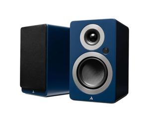 Argon Audio Forte A4 WiFi Active Streaming Speakers, Bluetooth, HDMI ARC, Phono Input, Blue