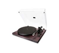 Argon Audio TT MK2 Turntable, Built-in Phono Pre-amp, Audio Technica Cartridge, Aluminium Tonearm, 33/45 RPM, Satin Mahogany