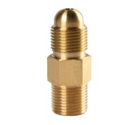 Argon Bottle to CO2 Regulator Adapter Connector Gas Fitting 5/8" BSP to W21.8
