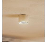 Argon Chloe ceiling spotlight, fixed, beige