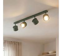 Argon Chloe downlight, green, 4-bulb, adjustable