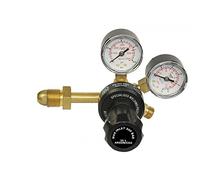 Argon CO2 Gas Bottle Welder Welding Regulator Side Entry Twin 2 Gauge Single Stage 2142