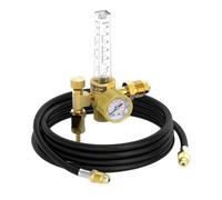 Argon/CO2 Welding Regulator with 60 CFH Flowmeter & 4000 Gauge for TIG/MIG Systems Argon Flows Meter Regulator