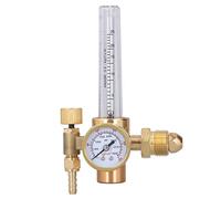 Argon Flowmeter Regulator, Welder Gas Regulator Gauges Argon Flow Meter Valve MIG Flowmeter Brass Welding Accessory