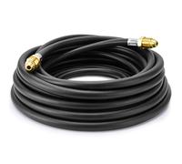 Argon Hose, Welding Gas Hose 30FT 5/8"X18 Male Inert for MIG TIG Welding Flowmeter Regulator Adapter Hose, Black
