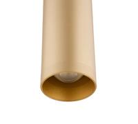Argon LED pendant light Rulo, gold, Ø 3.2 cm, steel, 3000 K