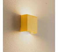 Argon LED wall light Gianto up/down, yellow
