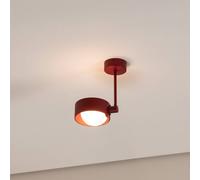 Argon Mado ceiling light, 1-bulb, red