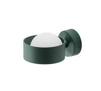 Argon Mado wall light in glass and steel, green