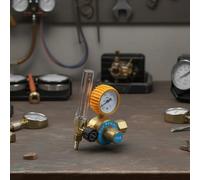 Argon Pressure Regulator for Yqar-731l Argon Gas Cylinder - Single-Stage Zinc Alloy Air Pressure Regulator Having 15 Mpa Gauge 0.25 Mpa Outlet 1.6 M³/h Flow Rate - Industrial Compressed Air Treatment