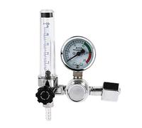 Argon Regulator with Meter, 0-25MPA Mig Gas Bottle Regulator with Pressure Gauge Mig Welder Pressure Regulator, for TIG Argon Arc Welding Mig Welding Accessories G5/8