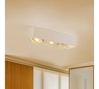 Argon Ronda ceiling spotlight, 3-bulb, white