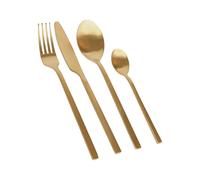 Argon Tableware 16pc Stainless Steel Cutlery Set in Gold Argon Tableware Gold