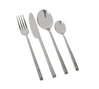 Argon Tableware 16pc Stainless Steel Cutlery Set in Silver Argon Tableware Silver